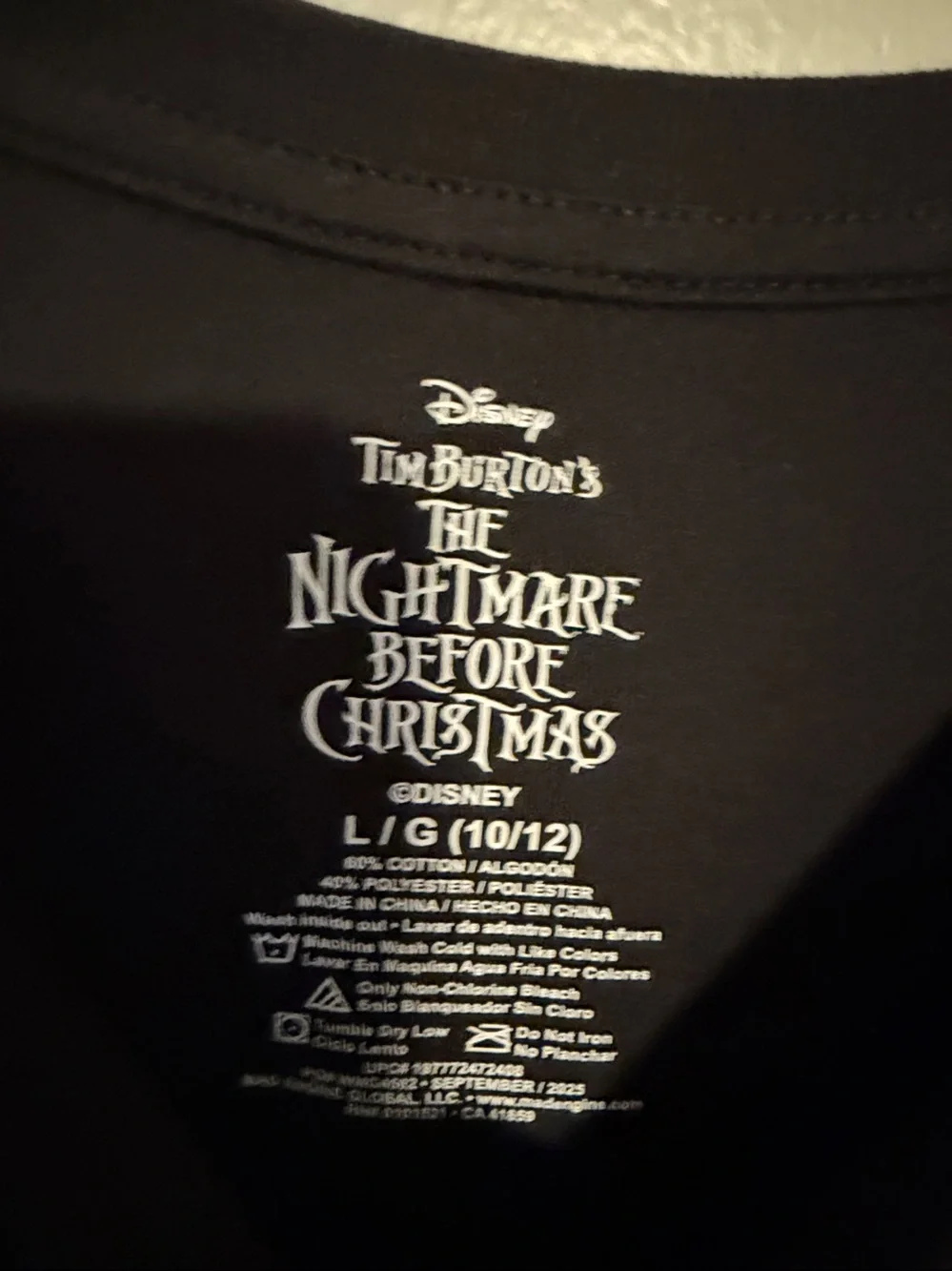 Disney Kids Black 'Meant To Be' Graphic Tee with Pink Accents